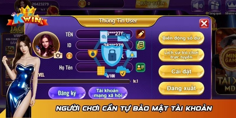 Trách nhiệm về bảo mật thật kỹ các thông tin cá nhân 